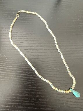 🌟Opal and Turquoise Beaded Necklace🌟Women's Jewelry